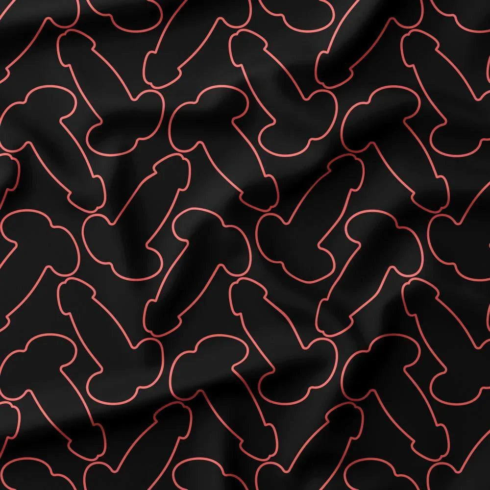 Swear Word Fabric 409 – profanity fabric for sewing, custom printed Australia | Fabric by Missy Rose