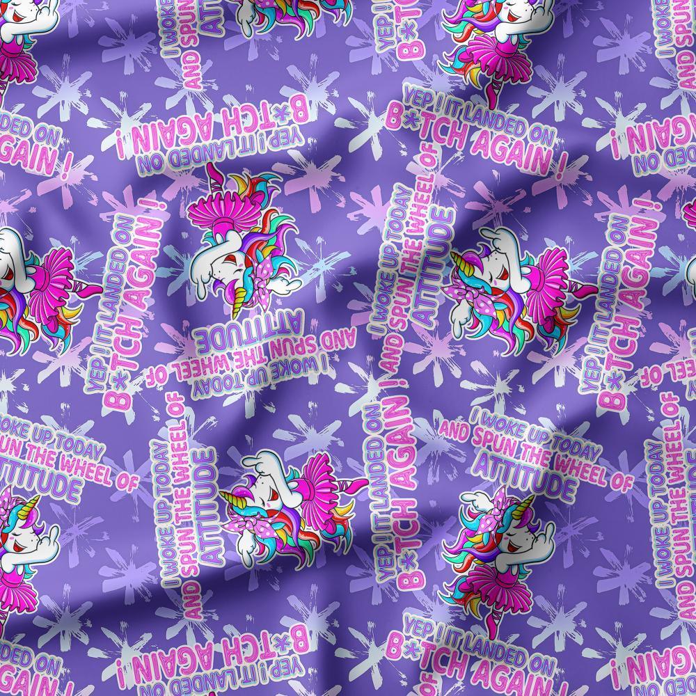 Novelty Swearing Fabric 42 – cheeky rude print fabric for sewing, pre-order | Fabric by Missy Rose