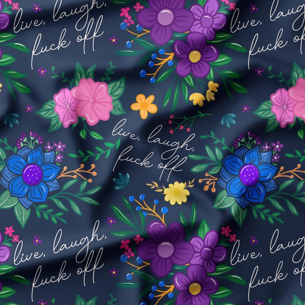 Swear Word Fabric 431 – swearing fabric custom printed Australia, made-to-order | Fabric by Missy Rose
