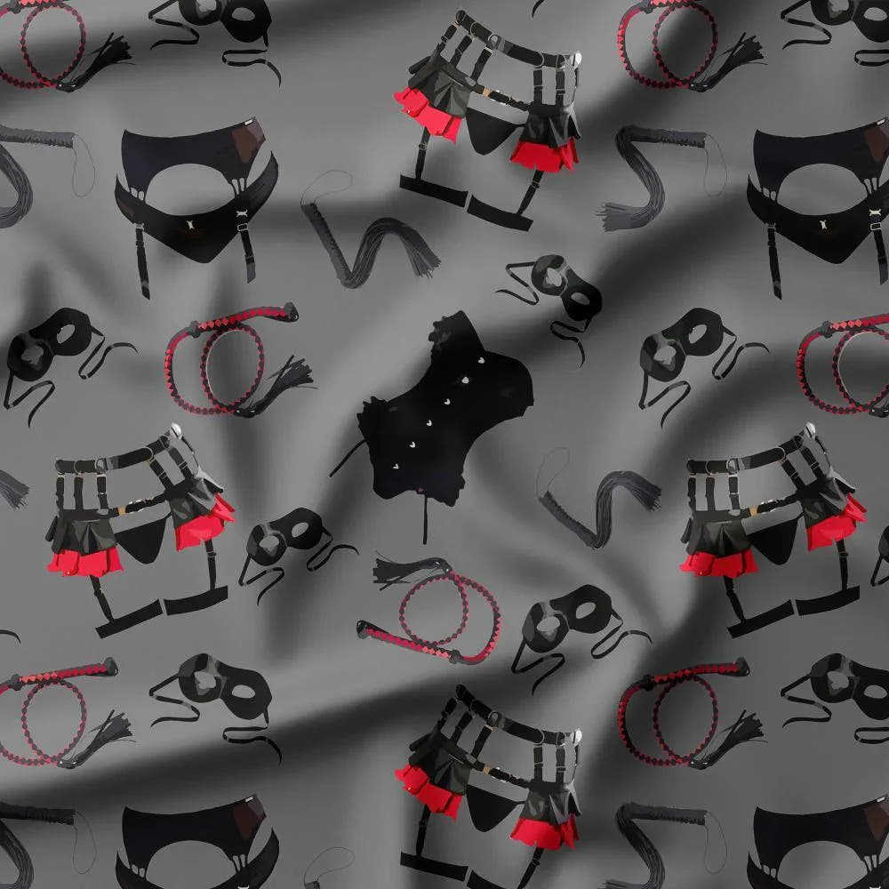 Swear Word Fabric 433 – profanity fabric for sewing, custom printed Australia | Fabric by Missy Rose