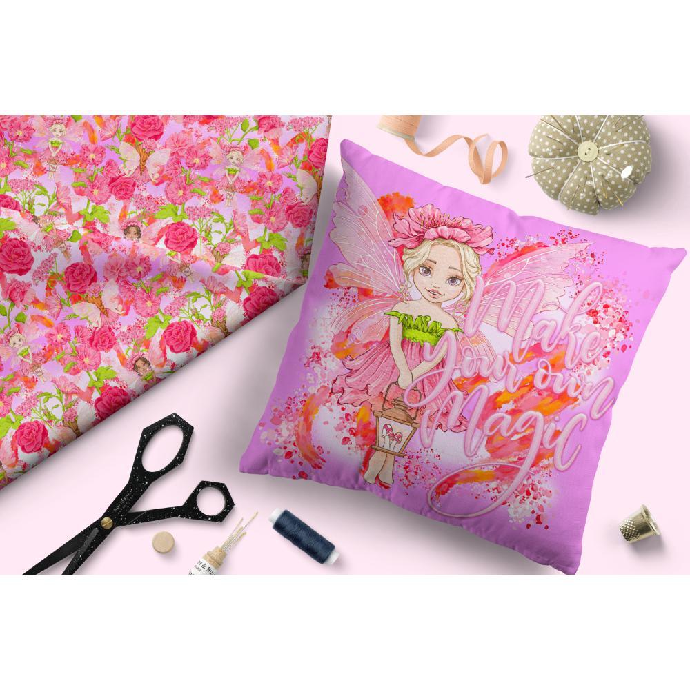 Design 434 Whimsical Fairy Fabric – Australian custom printed fabric pre-order | Fabric by Missy Rose