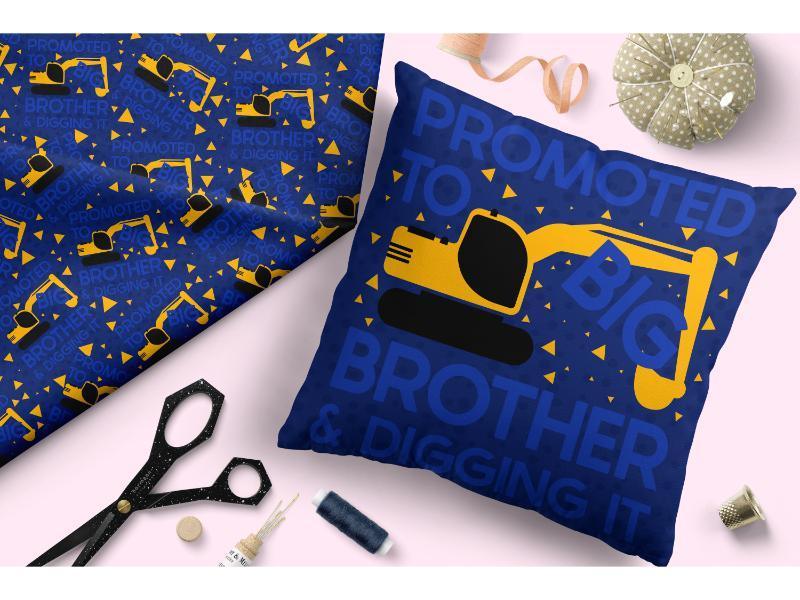 Design 43 Big Brother Fabric – pre-order designer fabric Australia | Fabric by Missy Rose