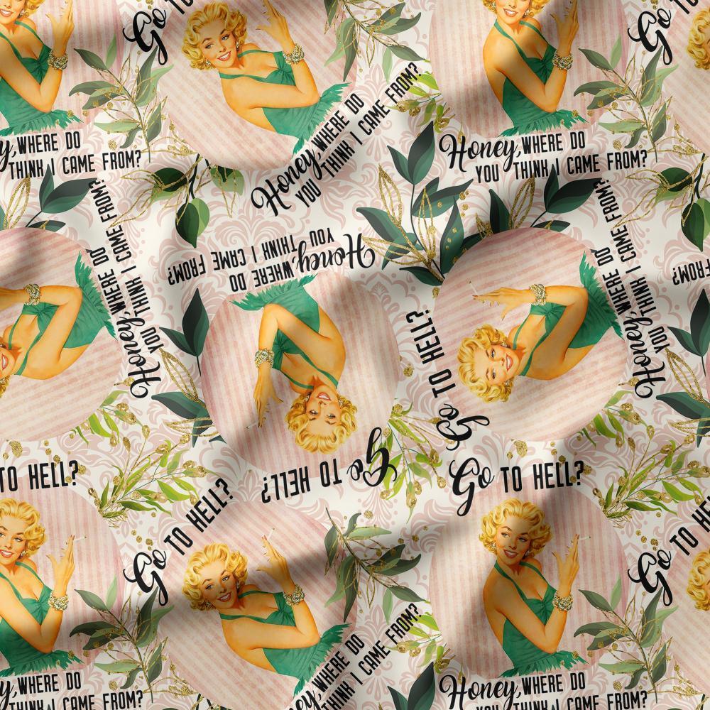 Swear Word Fabric 447 – swear word fabric Australia, custom printed pre-order | Fabric by Missy Rose