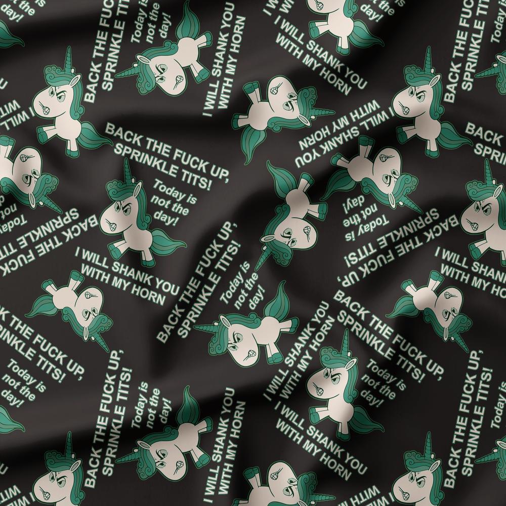 Swear Word Fabric 448 – profanity fabric for sewing, custom printed Australia | Fabric by Missy Rose