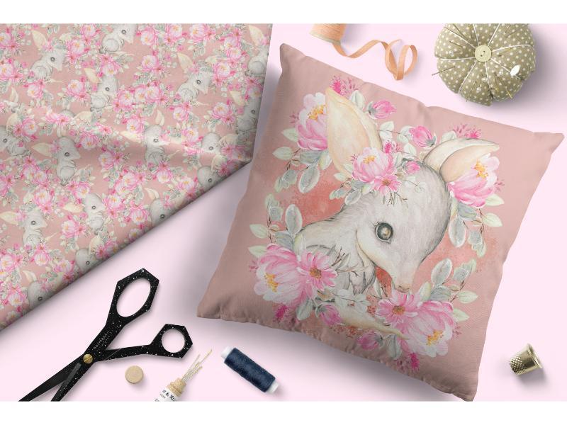 Design 44 Bilby Fabric – custom printed pre-order fabric Australia | Fabric by Missy Rose