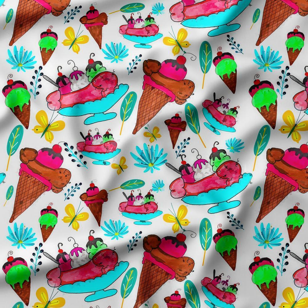 Swear Word Fabric 451 – profanity fabric for sewing, custom printed Australia | Fabric by Missy Rose