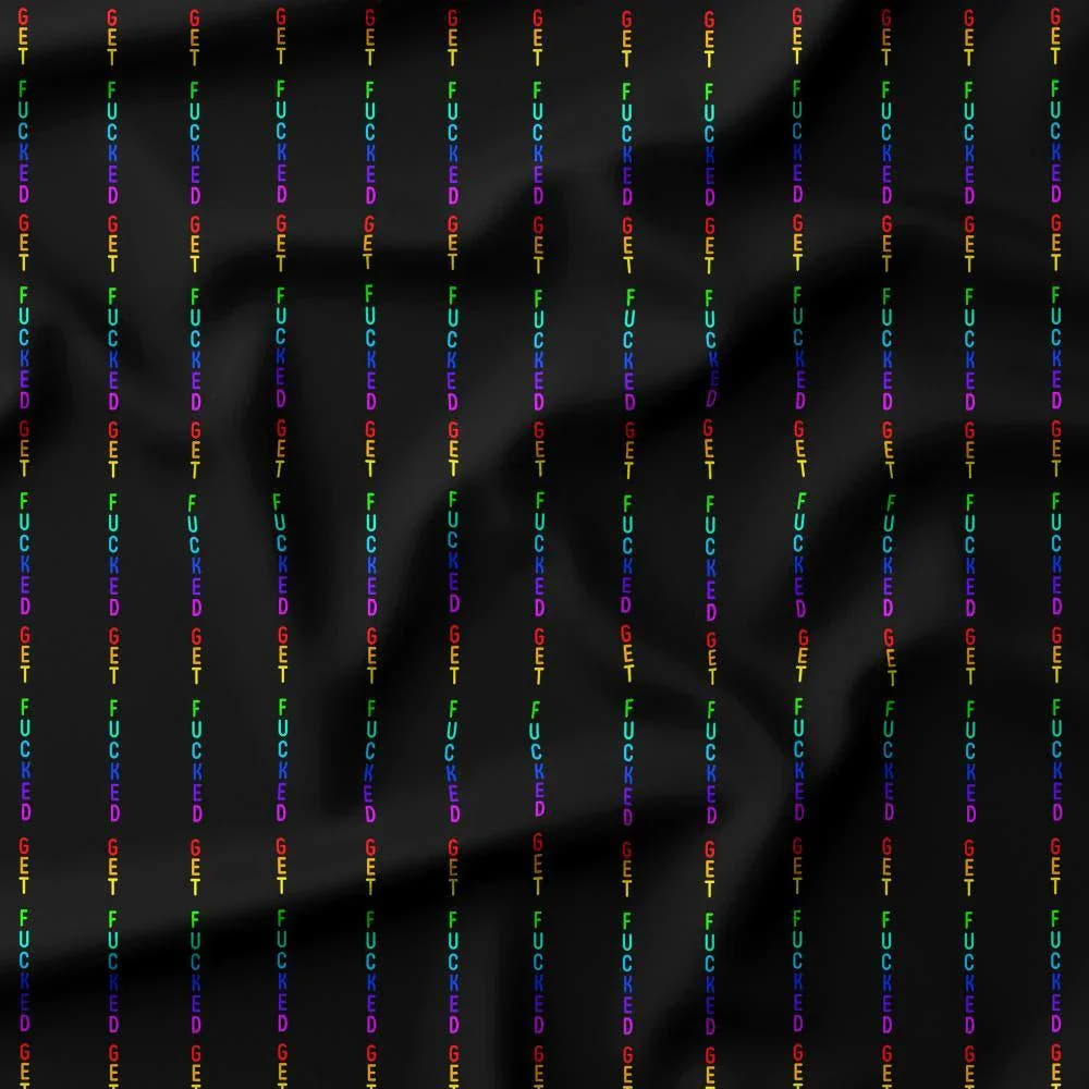 Swear Word Fabric 452 – swearing fabric custom printed Australia, made-to-order | Fabric by Missy Rose