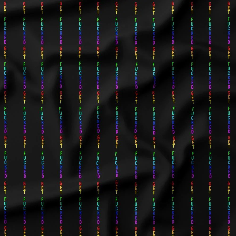 Swear Word Fabric 452 – swearing fabric custom printed Australia, made-to-order | Fabric by Missy Rose