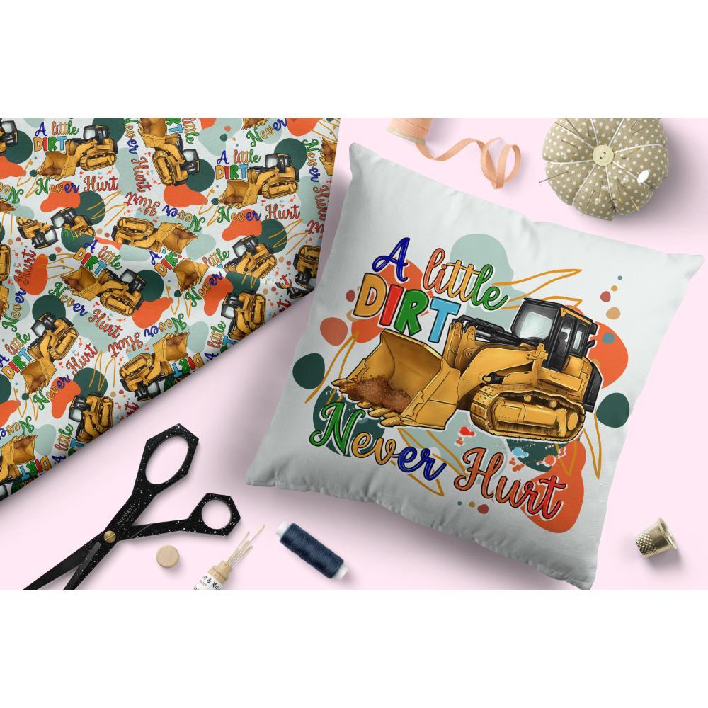 Design 458 Dirt Fabric – custom printed pre-order fabric Australia | Fabric by Missy Rose