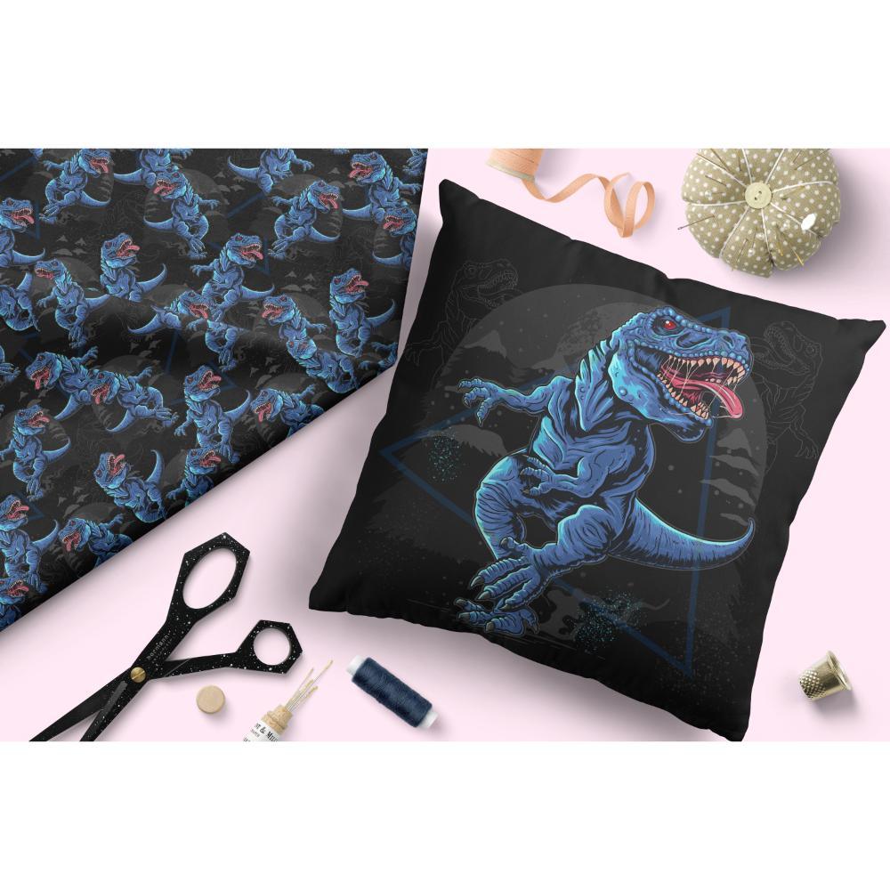 Design 459 Dinosaur Fabric – made-to-order custom fabric by the metre | Fabric by Missy Rose