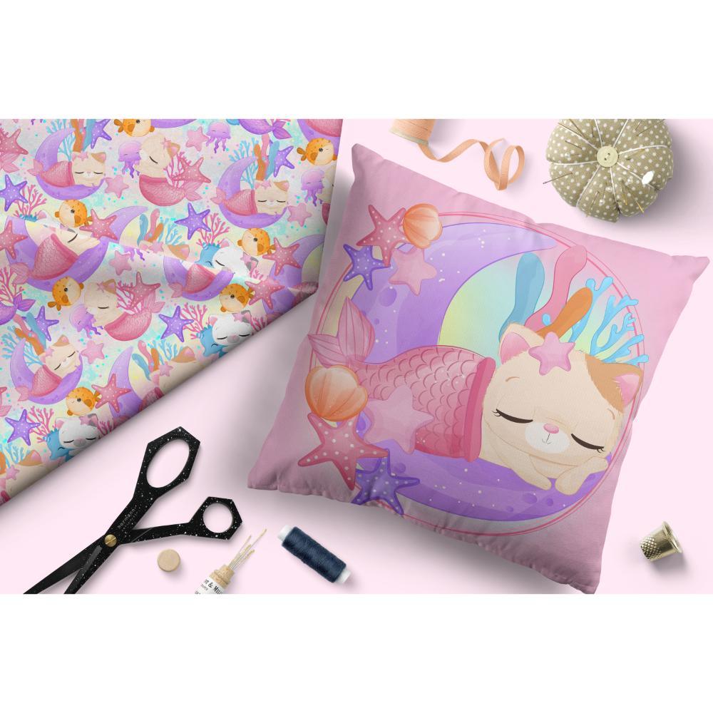 Design 463 Merkitty Fabric – custom printed pre-order fabric Australia | Fabric by Missy Rose