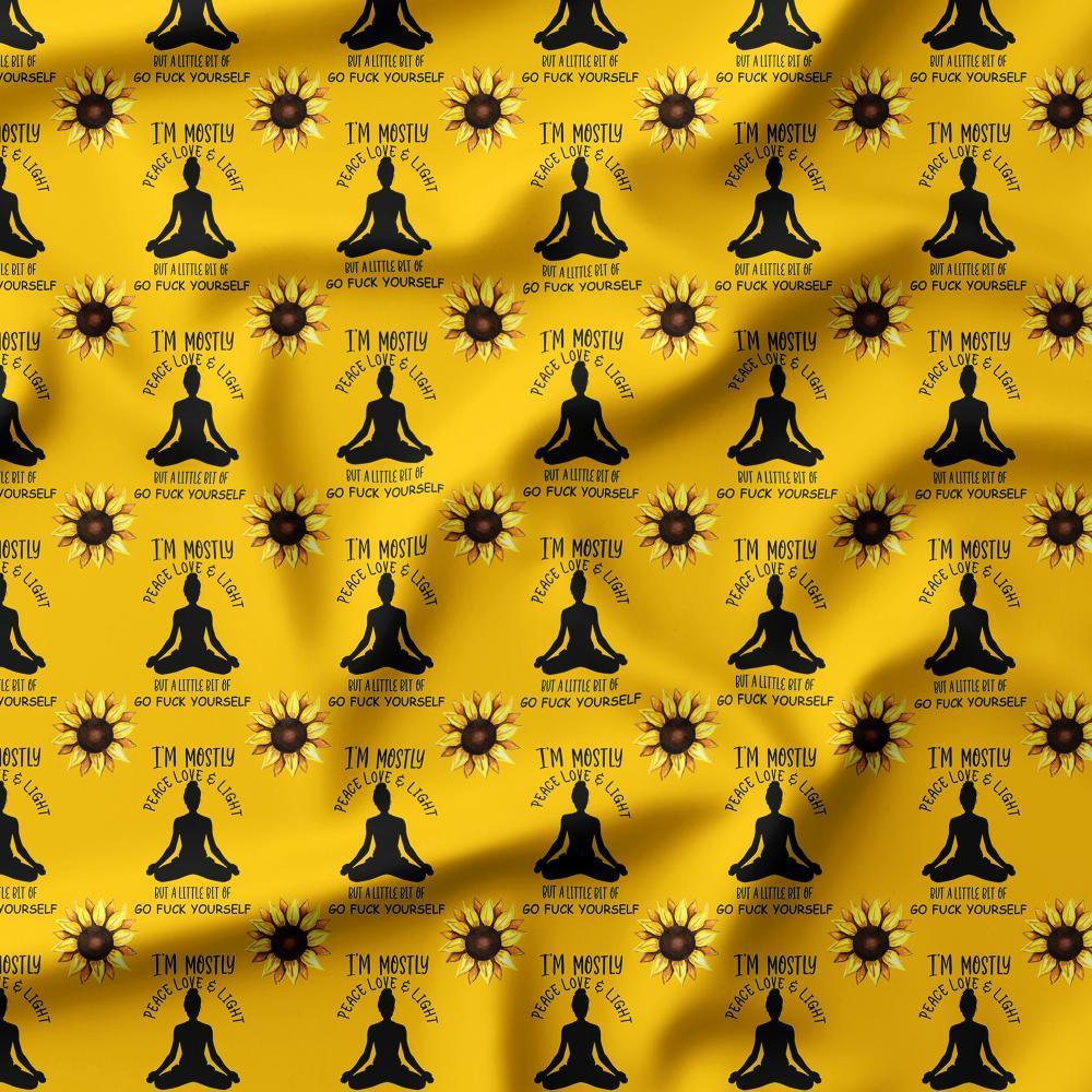 Swear Word Fabric 465 – swearing fabric custom printed Australia, made-to-order | Fabric by Missy Rose