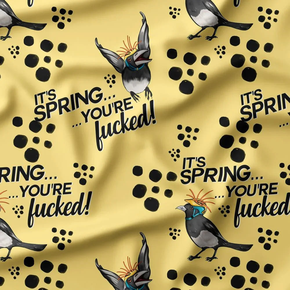 Swear Word Fabric 468 – swear word fabric Australia, custom printed pre-order | Fabric by Missy Rose