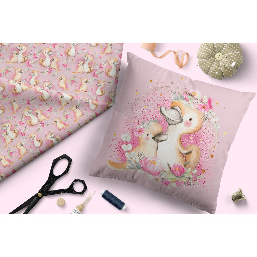 Design 470 Platypus Fabric – Australian custom printed fabric pre-order | Fabric by Missy Rose