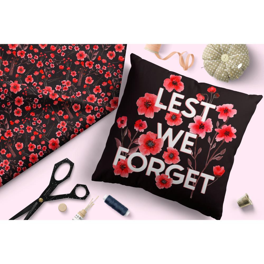 Design 471 Poppy Fabric – Australian custom printed fabric pre-order | Fabric by Missy Rose