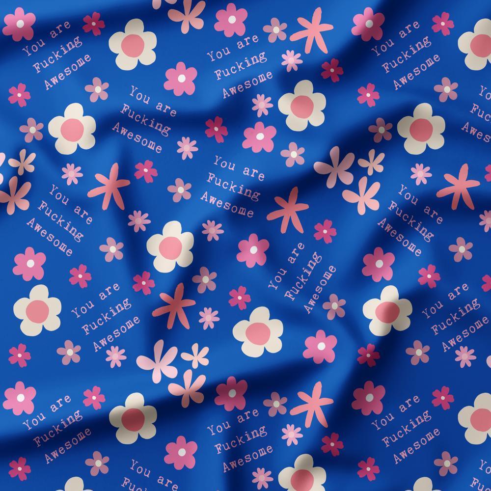 Swear Word Fabric 488 – swearing fabric custom printed Australia, made-to-order | Fabric by Missy Rose