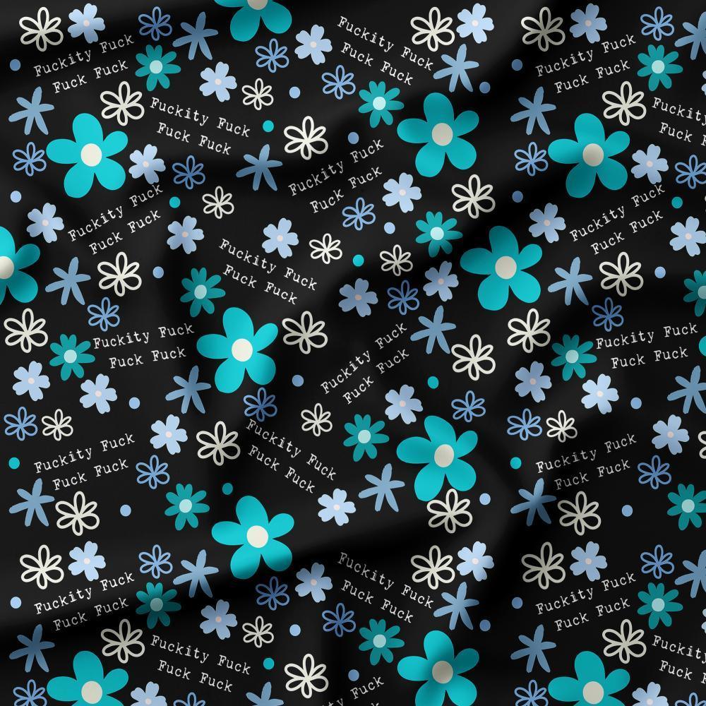 Swear Word Fabric 497 – swearing fabric custom printed Australia, made-to-order | Fabric by Missy Rose