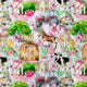 Design 3 - Pink Farm Fabric