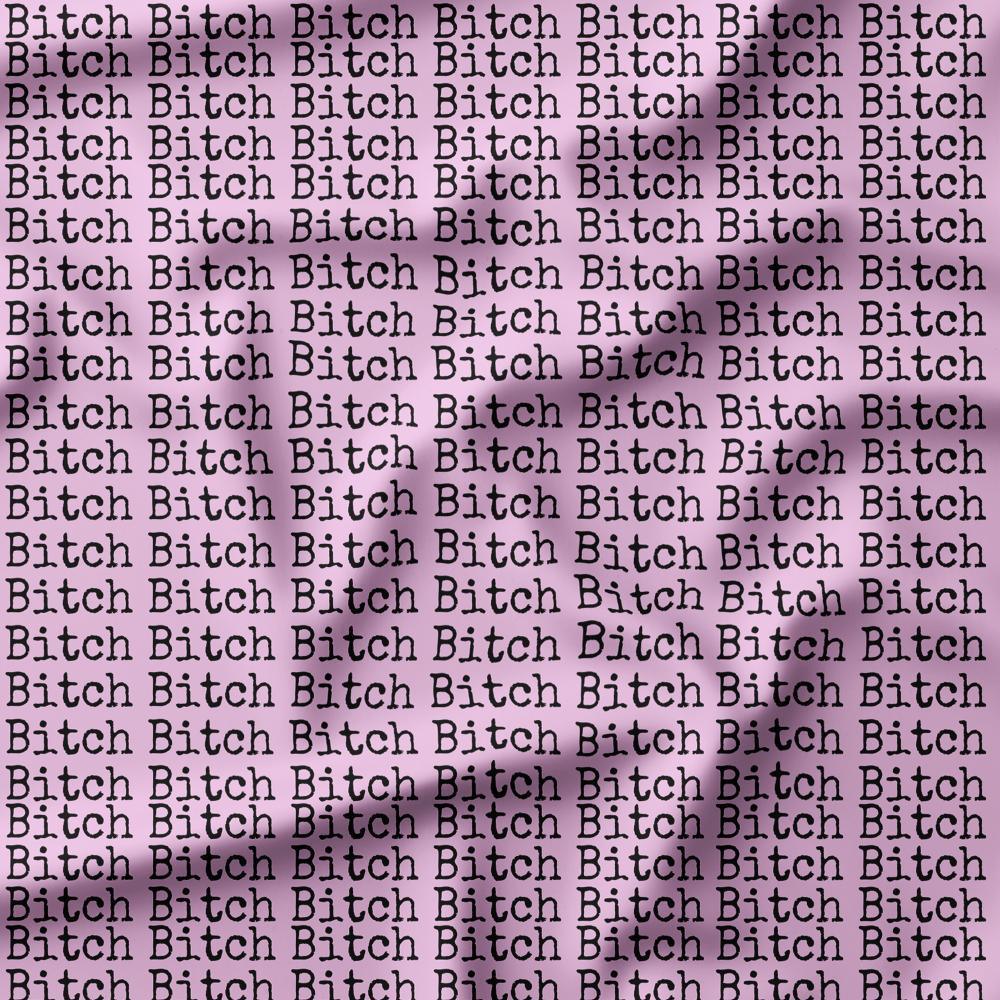 Swear Word Fabric 505 – profanity fabric for sewing, custom printed Australia | Fabric by Missy Rose