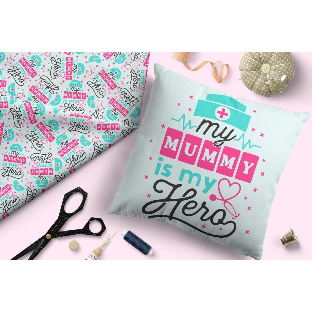 Design 511 Nurse Mum Fabric – made-to-order custom fabric by the metre | Fabric by Missy Rose