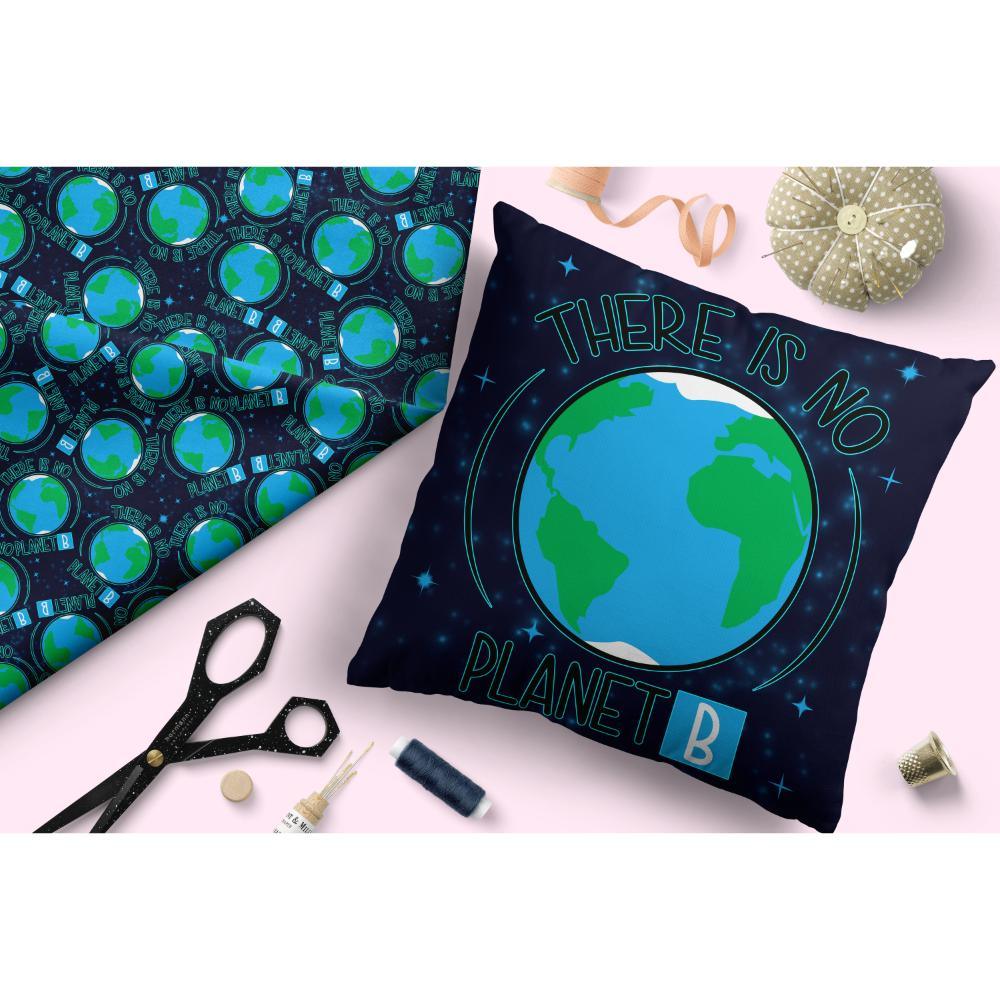 Design 516 Planet B fabric – custom printed pre-order fabric Australia | Fabric by Missy Rose