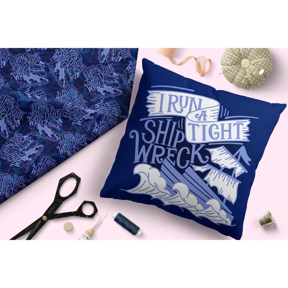Design 519 Shipwreck Fabric – Australian custom printed fabric pre-order | Fabric by Missy Rose