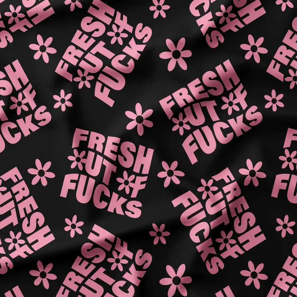 Swear Word Fabric 519 – swear word fabric Australia, custom printed pre-order | Fabric by Missy Rose