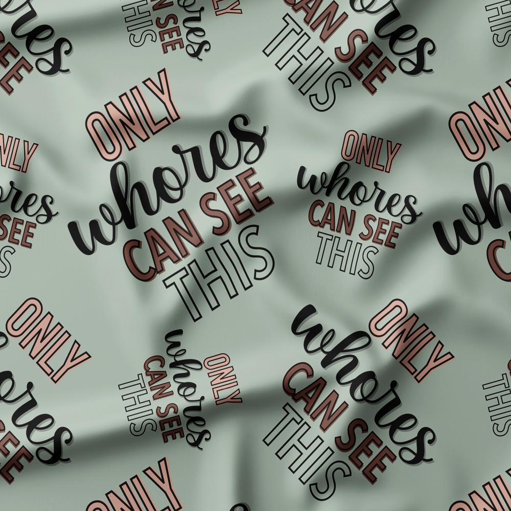 Swear Word Fabric 528 – swear word fabric Australia, custom printed pre-order | Fabric by Missy Rose