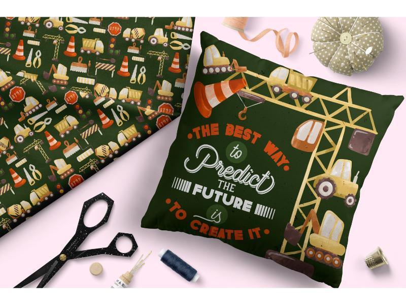 Design 53 Building Fabric – pre-order designer fabric Australia | Fabric by Missy Rose