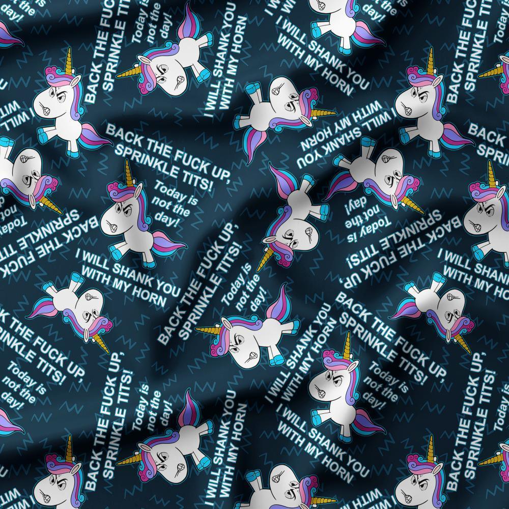Novelty Swearing Fabric 53 – rude funny novelty fabric, pre-order by the metre | Fabric by Missy Rose