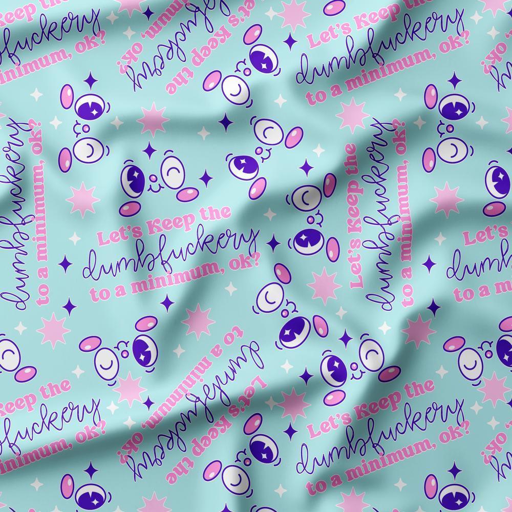 Novelty Swearing Fabric 559 – rude funny novelty fabric, pre-order by the metre | Fabric by Missy Rose