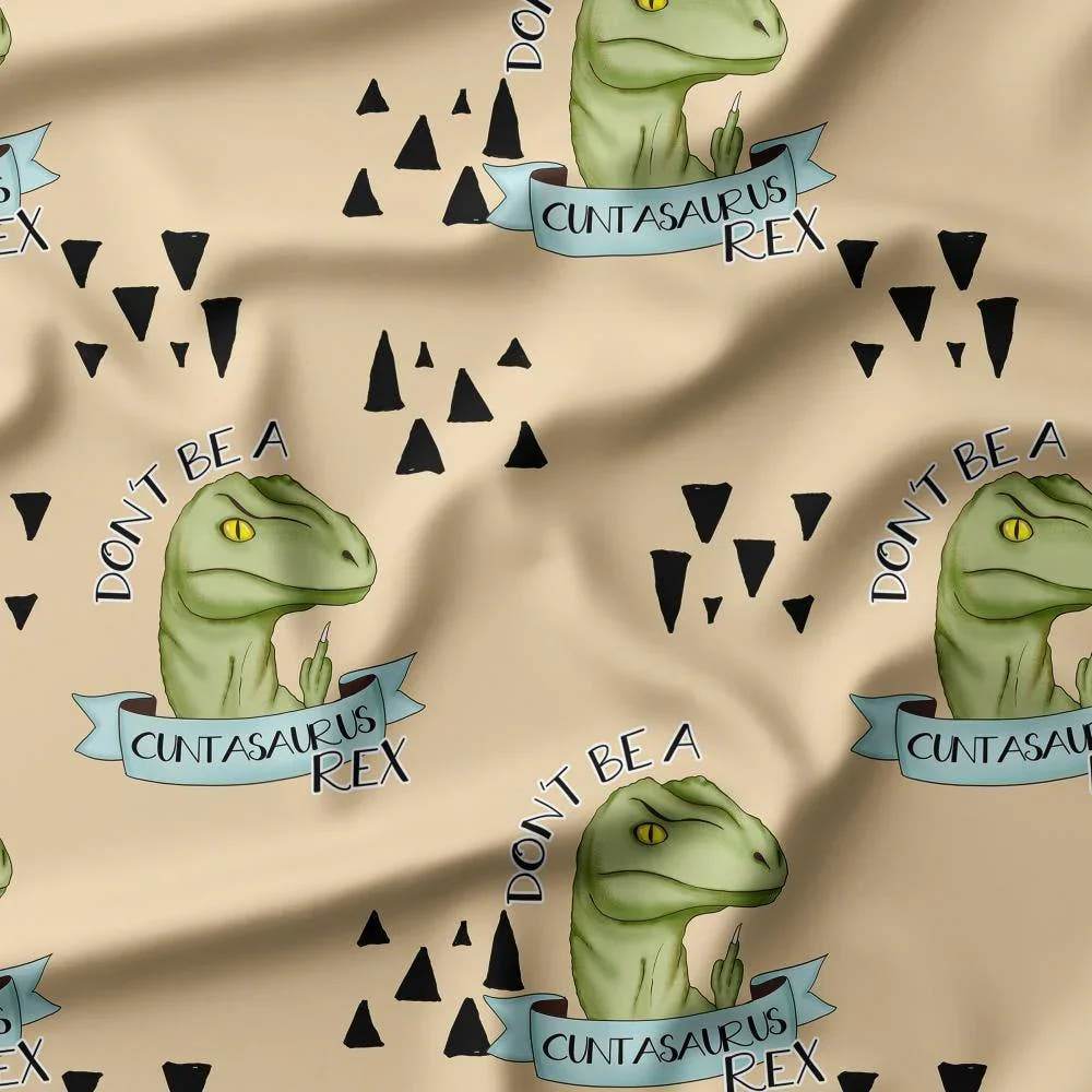 Novelty Swearing Fabric 566 – cheeky novelty fabric by the metre, made-to-order | Fabric by Missy Rose