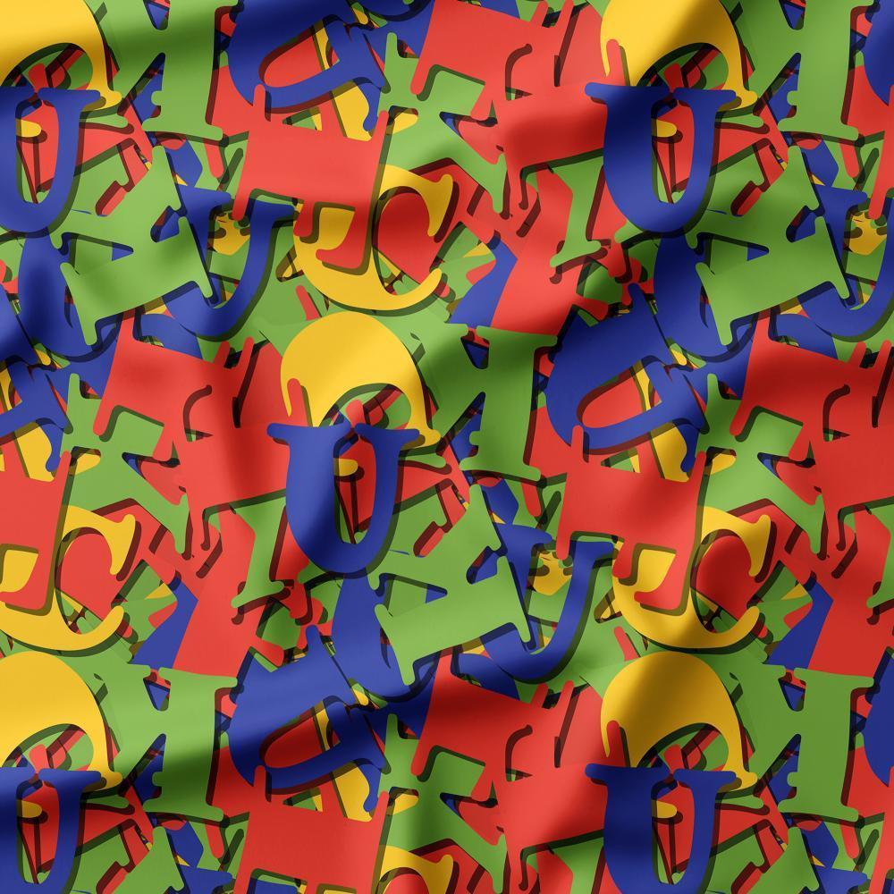 Novelty Swearing Fabric 576 – cheeky novelty fabric by the metre, made-to-order | Fabric by Missy Rose