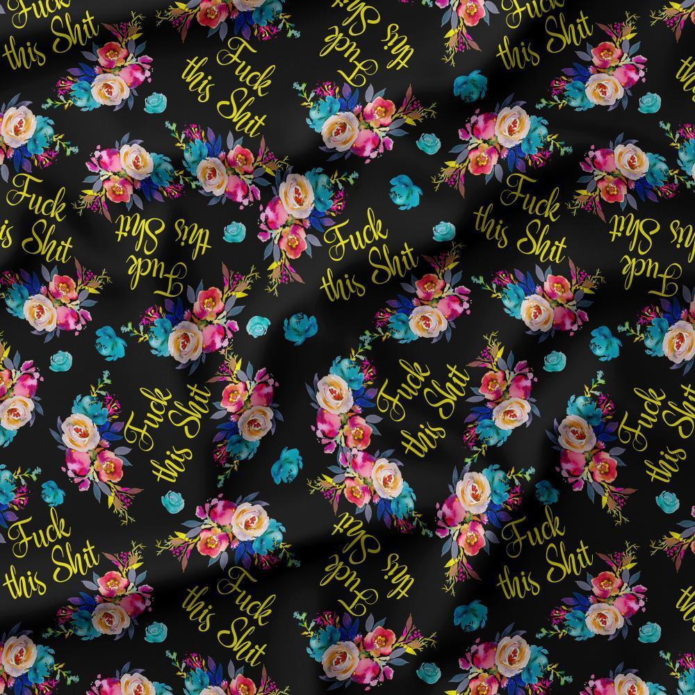 Novelty Swearing Fabric 583 – cheeky novelty fabric by the metre, made-to-order | Fabric by Missy Rose