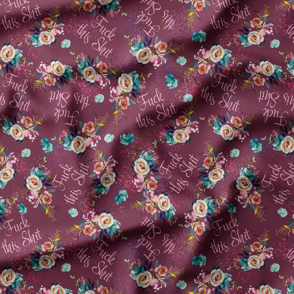 Novelty Swearing Fabric 584 – cheeky rude print fabric for sewing, pre-order | Fabric by Missy Rose