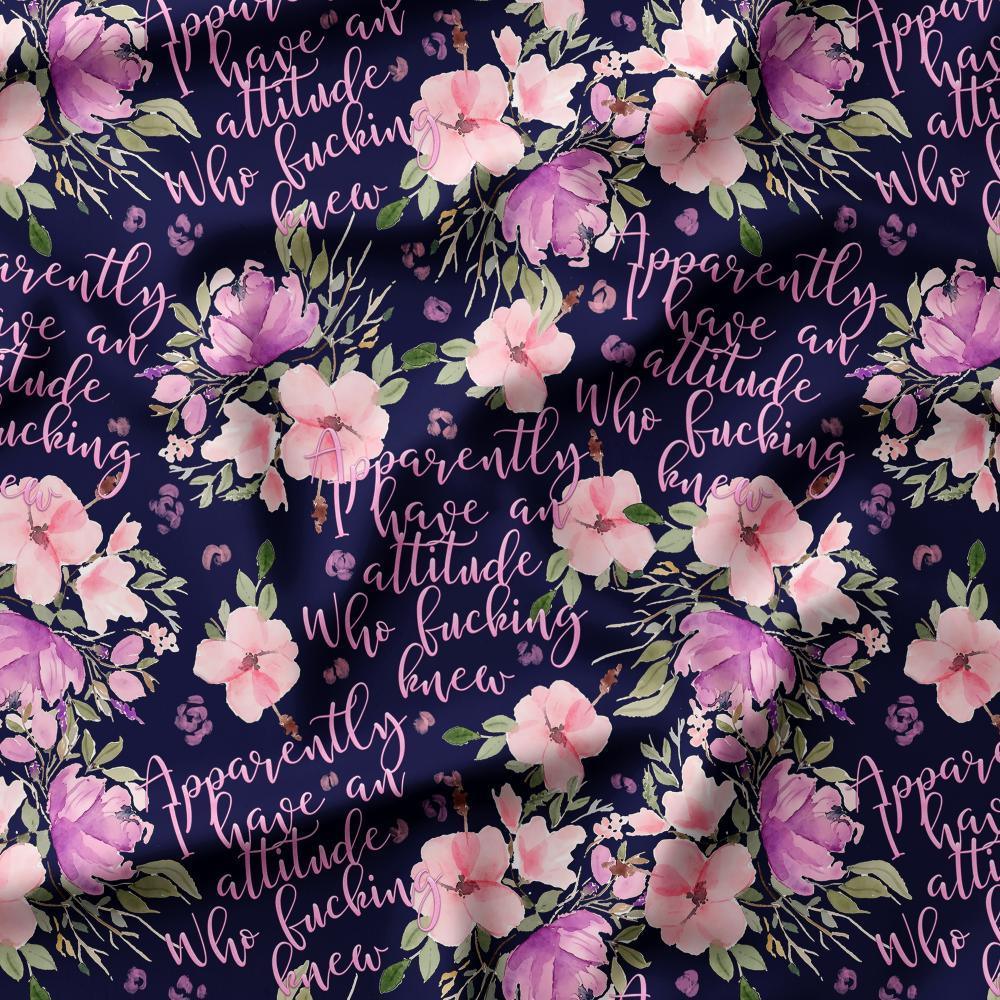 Novelty Swearing Fabric 589 – rude funny novelty fabric, pre-order by the metre | Fabric by Missy Rose