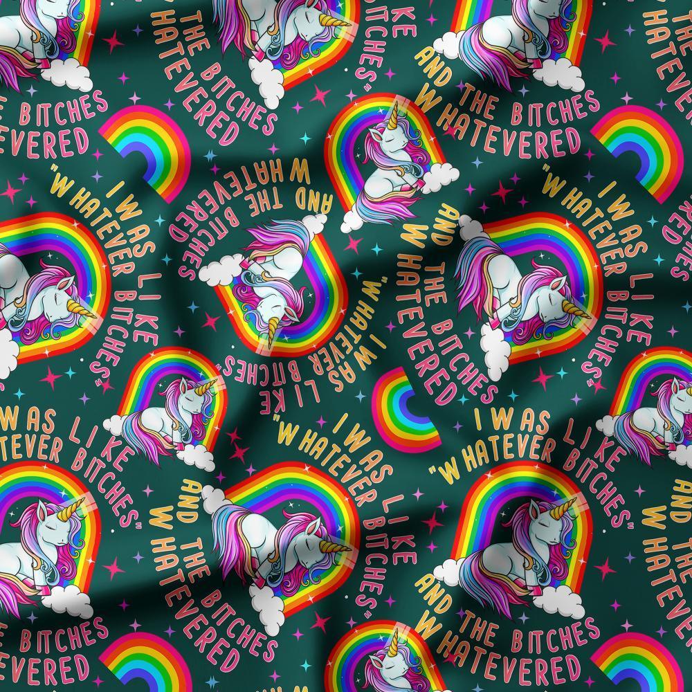 Swear Word Fabric 73 – swearing fabric custom printed Australia, made-to-order | Fabric by Missy Rose