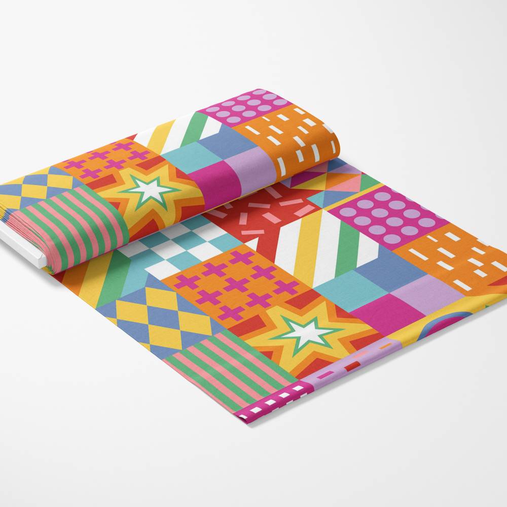 Studio Saturate Fabric 50 – premium custom printed fabric for sewing | Fabric by Missy Rose