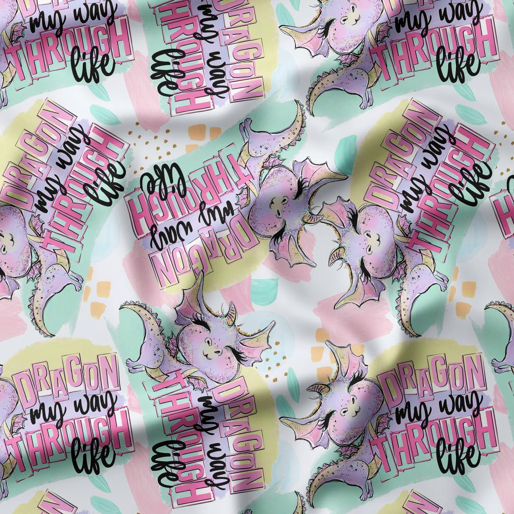 Swear Word Fabric 88 – profanity fabric for sewing, custom printed Australia | Fabric by Missy Rose