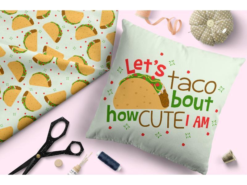 Design 97 Taco Fabric – pre-order designer fabric Australia | Fabric by Missy Rose