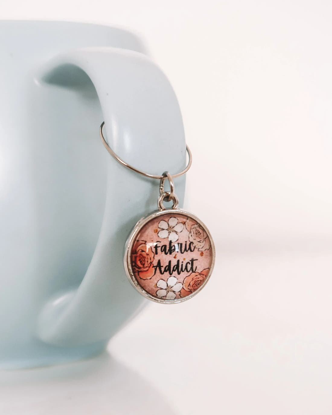 Wine or Coffee Charms Quotes fabric – Australian custom printed fabric pre-order | Fabric by Missy Rose