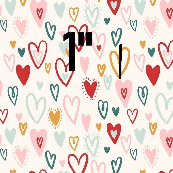Indy Bloom Fabric Bee My Valentine Bursting Hearts in Valentines 11 – Fabric by Missy Rose