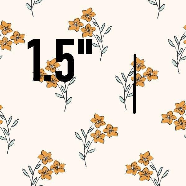 Indy Bloom Fabric Bee My Valentine Forget Me Not In Golden 04 – pre-order designer fabric Australia | Fabric by Missy Rose