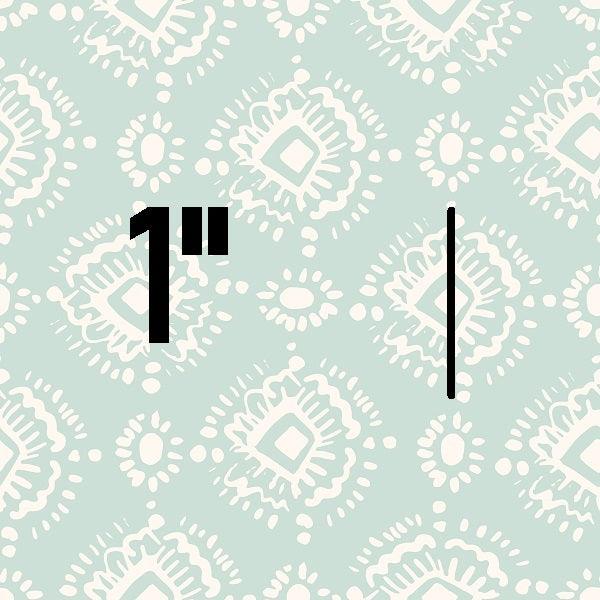 Indy Bloom Fabric Bee My Valentine Ikat In Mint 21 – Australian custom printed fabric pre-order | Fabric by Missy Rose