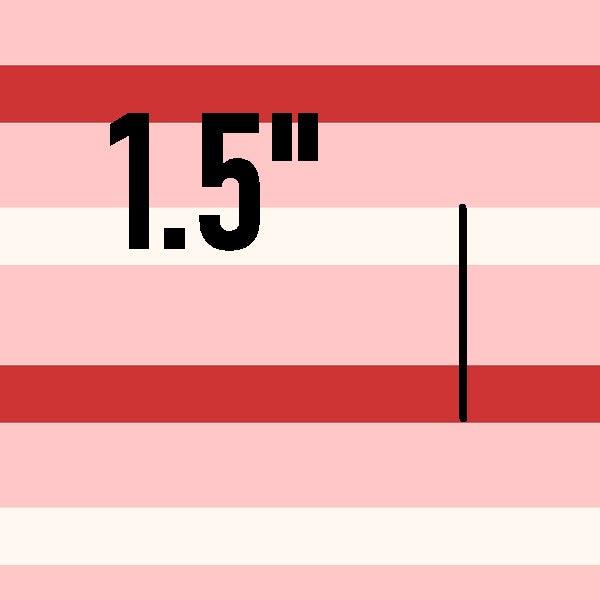Indy Bloom Fabric Bee My Valentine Valentine Stripe In Pink 26 – Fabric by Missy Rose