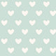 Indy Bloom Fabric - Bee My Valentine - Dotted Hearts in Mint 18