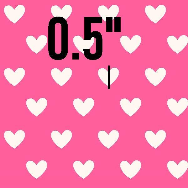 Indy Bloom Fabric Bee My Valentine Dotted Hearts in Pink 17 – Fabric by Missy Rose