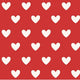 Indy Bloom Fabric - Bee My Valentine - Dotted Hearts in Red 19