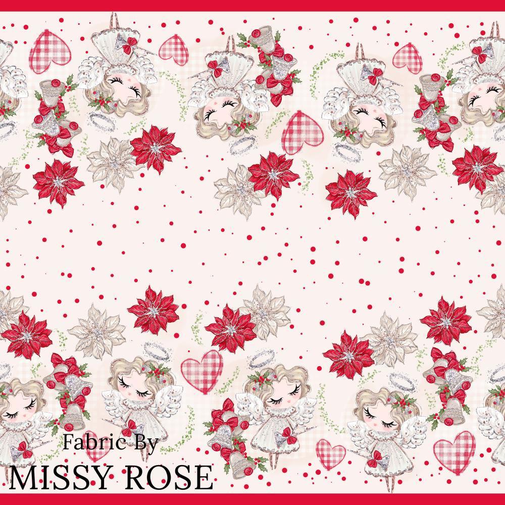 Border Print Fabric 04 – Australian custom printed fabric pre-order | Fabric by Missy Rose