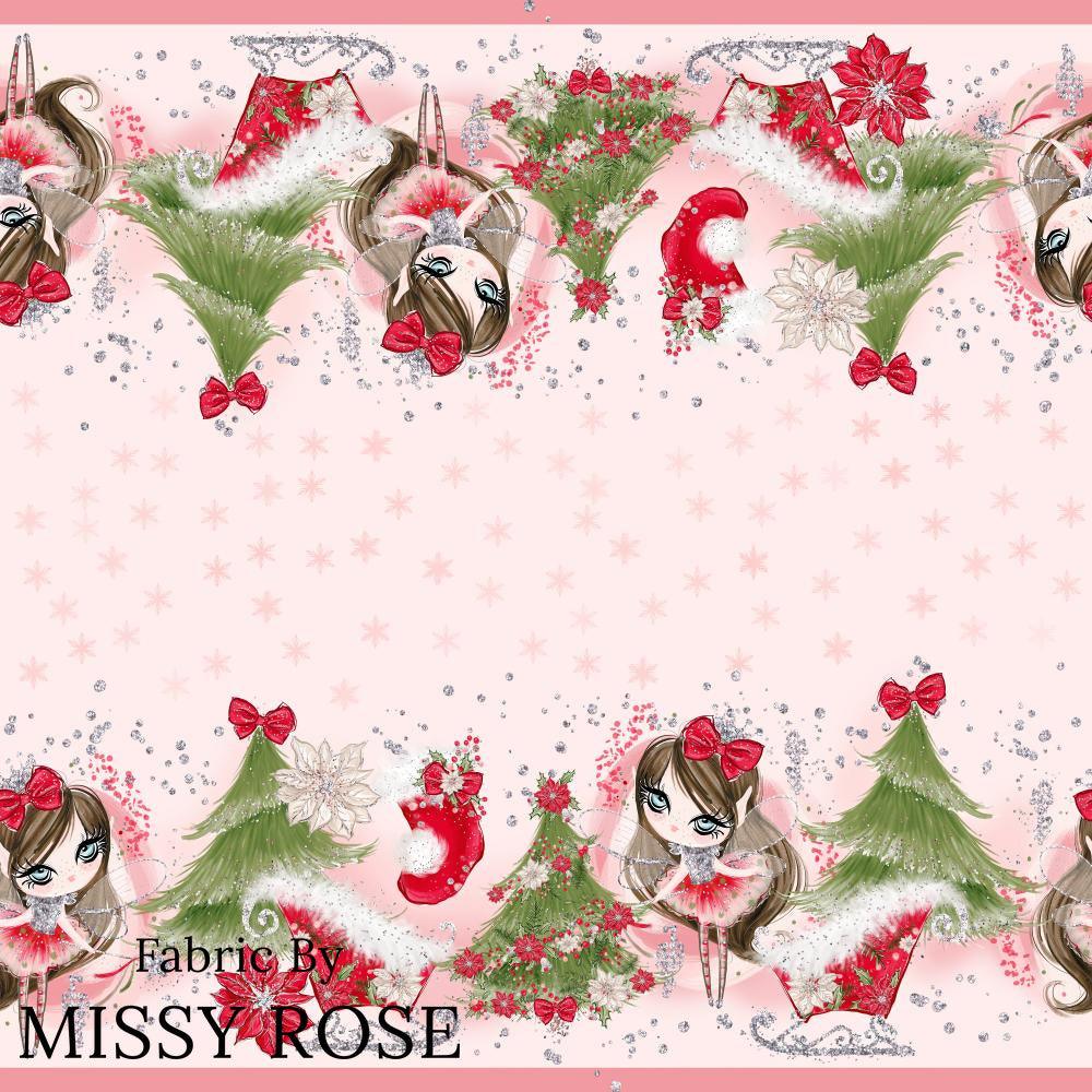 Border Print Fabric 06 – premium custom printed fabric for sewing | Fabric by Missy Rose